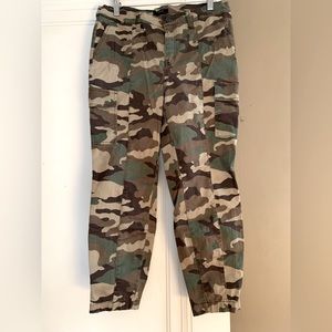 J. Crew Camo High Waist Skinny Pant 29P